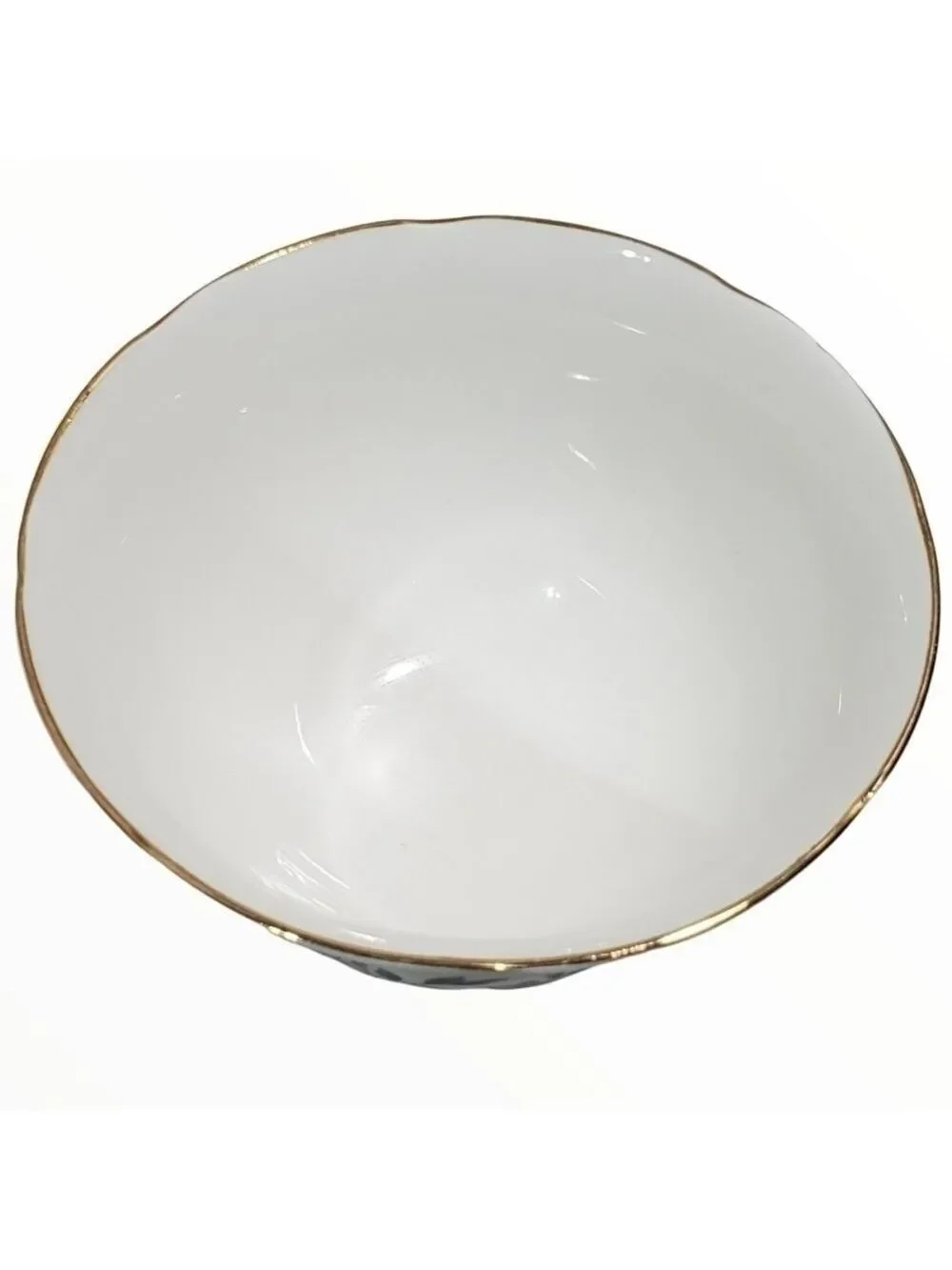 VTG Royal Grafton England fine China finger bowl 22k gold rim